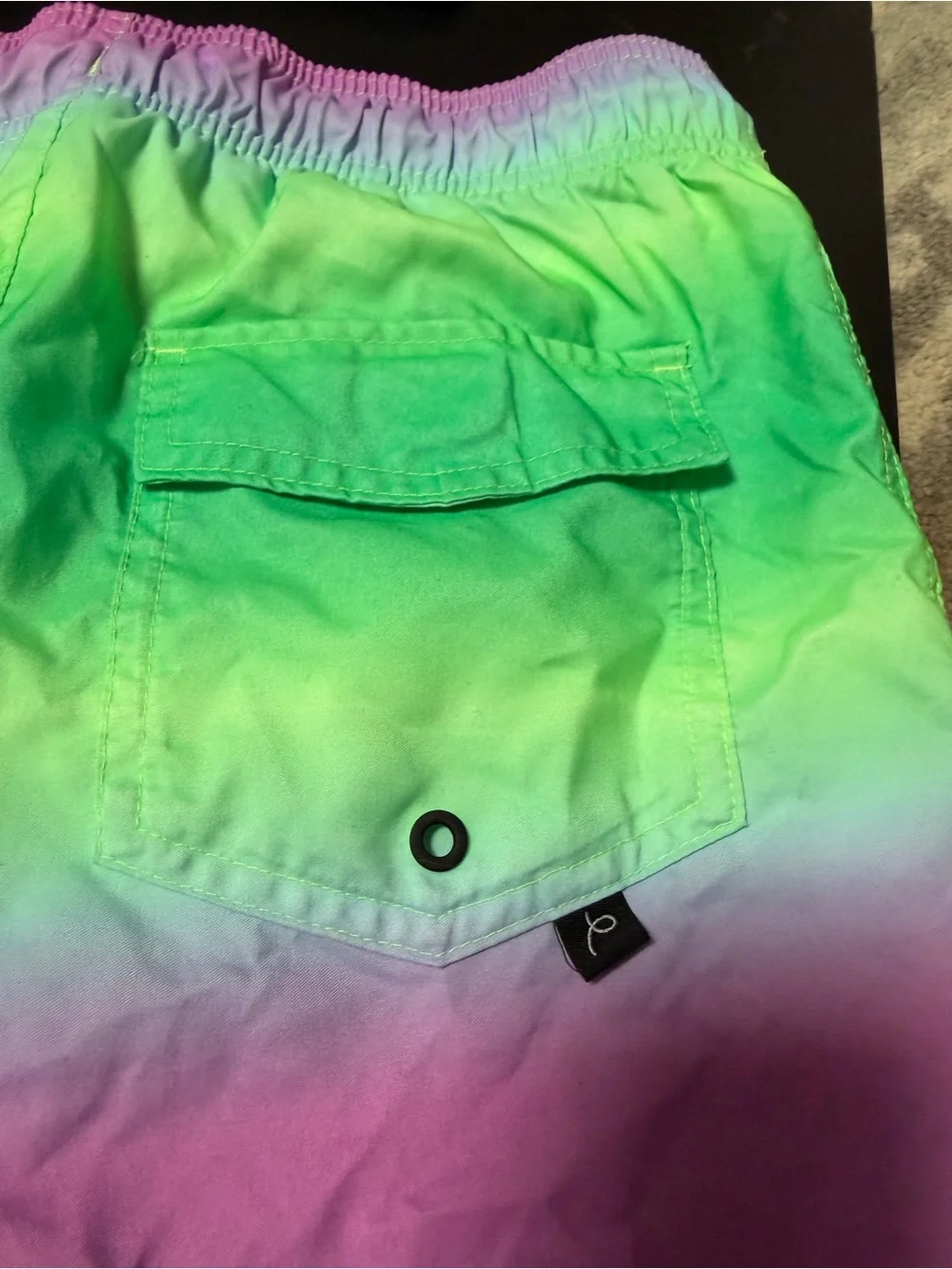 art class vibrant ombre